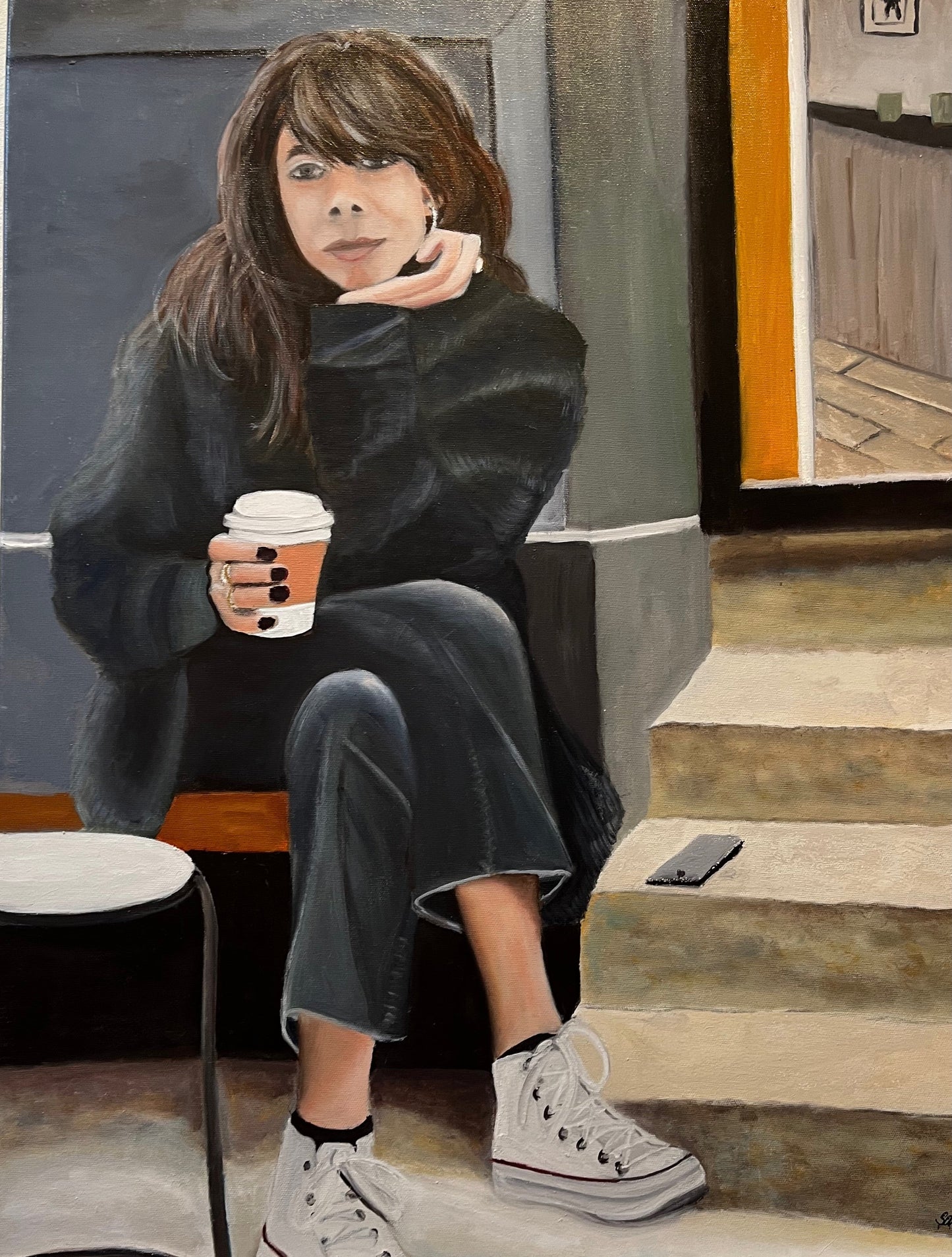 Silent afternoon - Original Oil On Canvas (60x80)