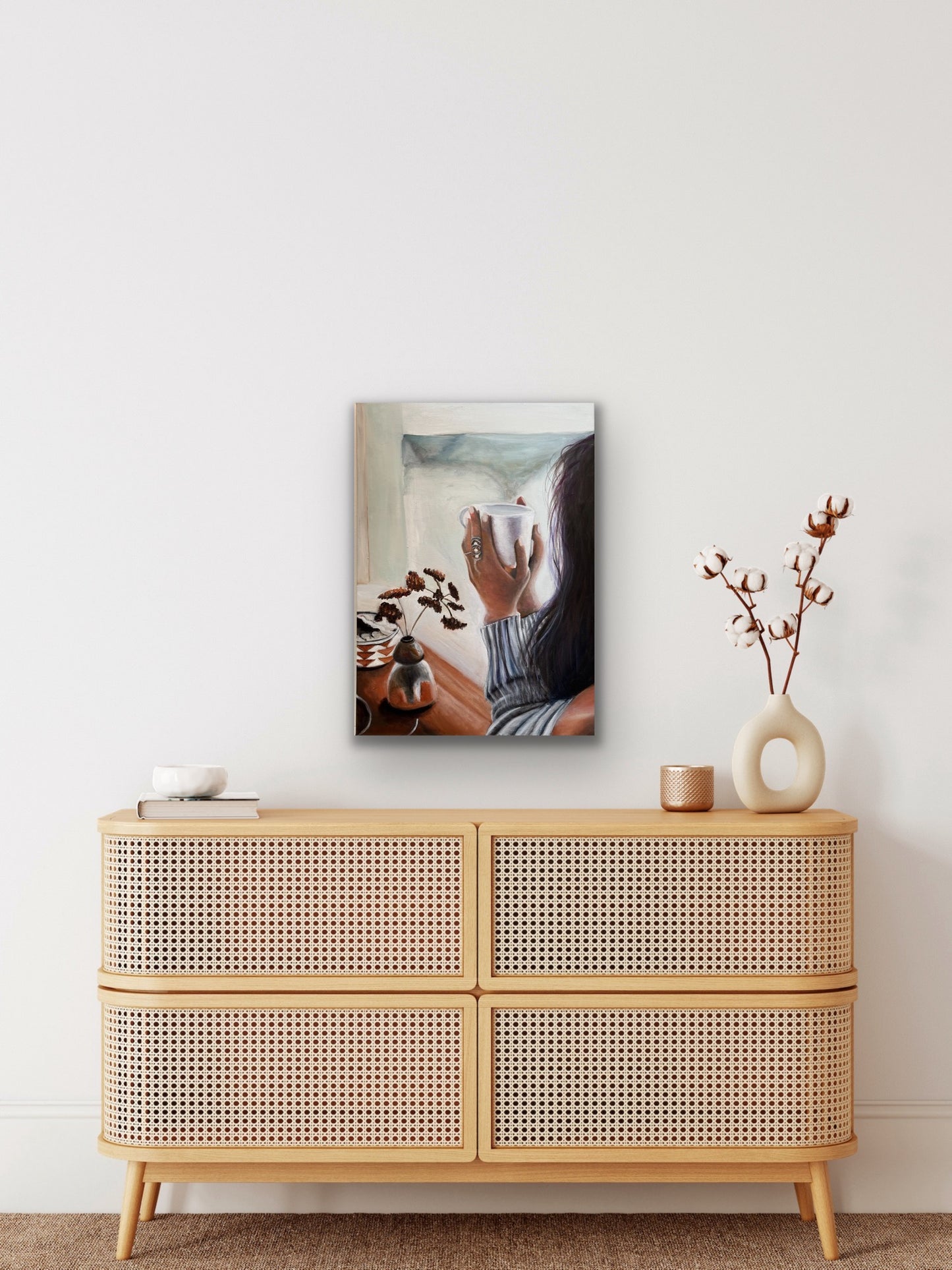 Looking for spring - Original Oil On Canvas (50x70)