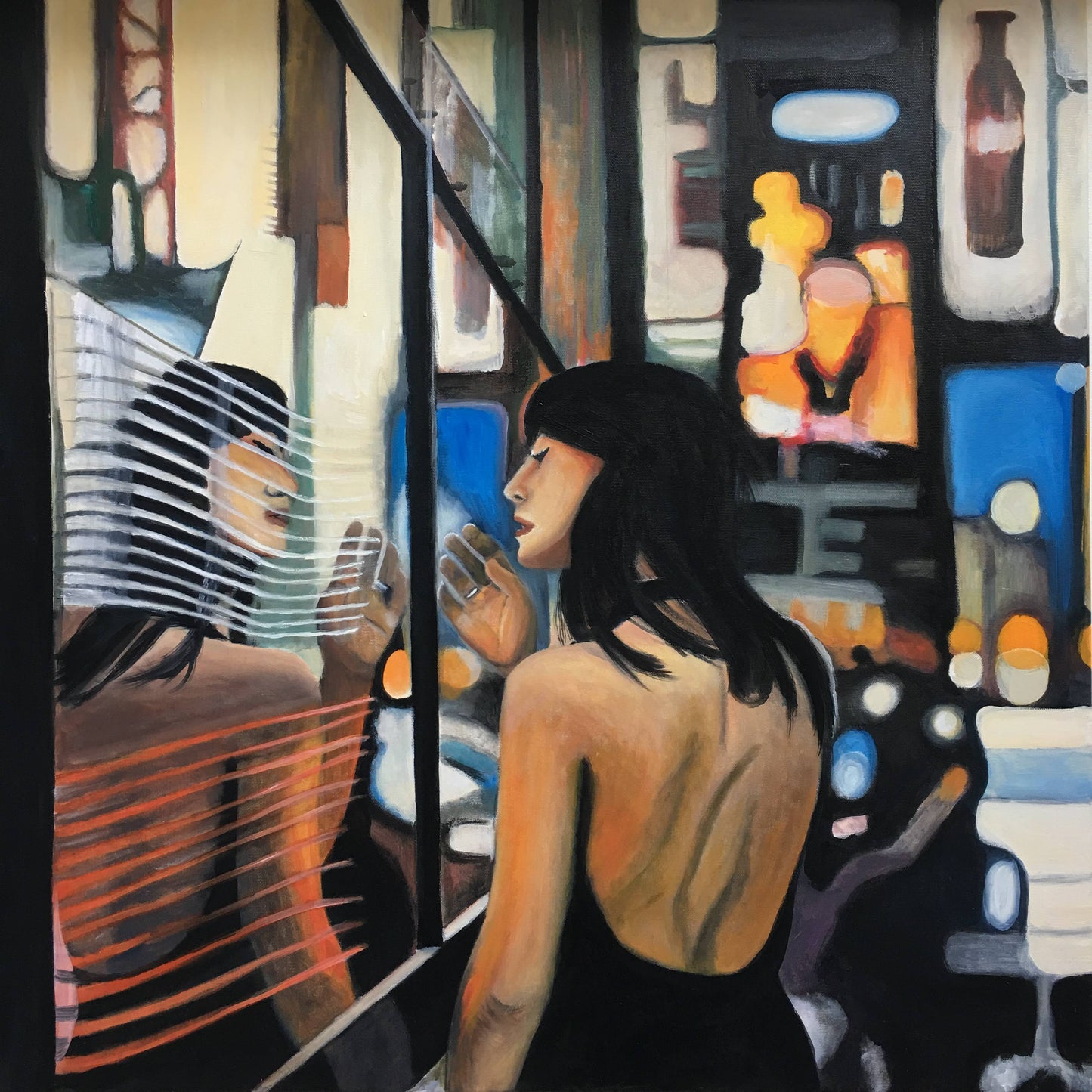 Night in town - Art Print (Limited Edition)