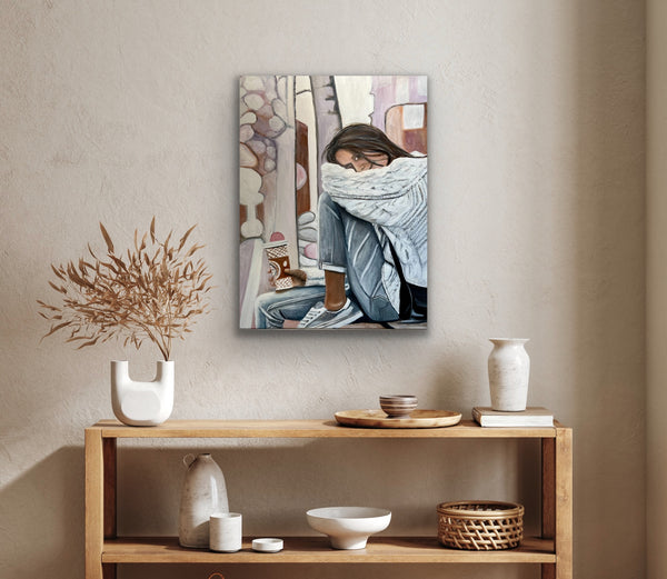 Coffee in town III - Art Print (Limited Edition)