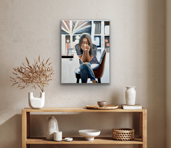 Coffee in town II - Art Print (Limited Edition)