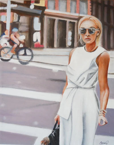 White dress - Art Print (Limited Edition)