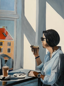 Morning coffee in Copenhagen - Art Print (Limited Edition)