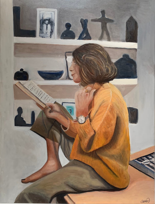 Homework - Original Oil On Canvas (60x80)