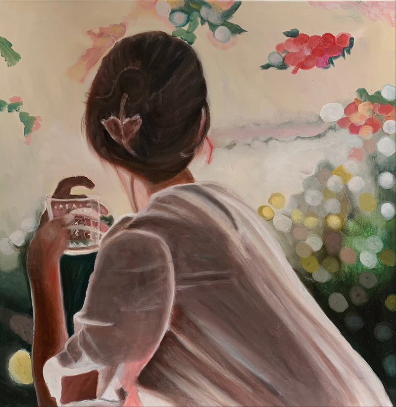 Thoughtfulnes - Original Oil On Canvas (60x60)