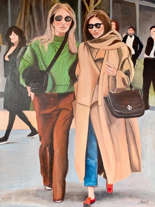 Sisters - Original Oil On Canvas (60x80)