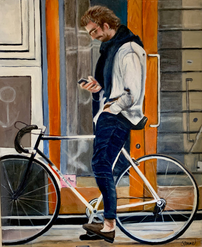 I am still waiting for you - Original Oil On Canvas (40x50)