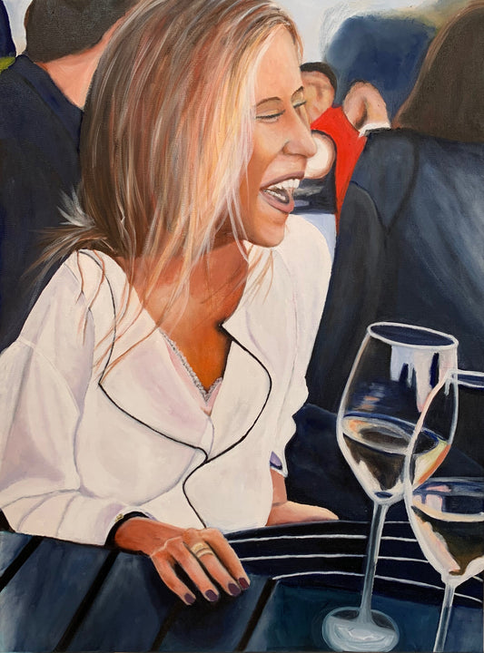 Now we are living agin - Original Oil On Canvas (60x80)